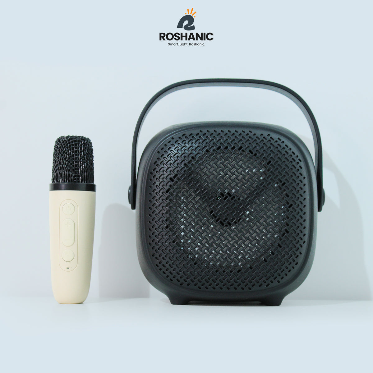 Roshanic Karaoke Wireless Speaker GTS-900B | 4 Inch, Wireless Mic, 1000mAh