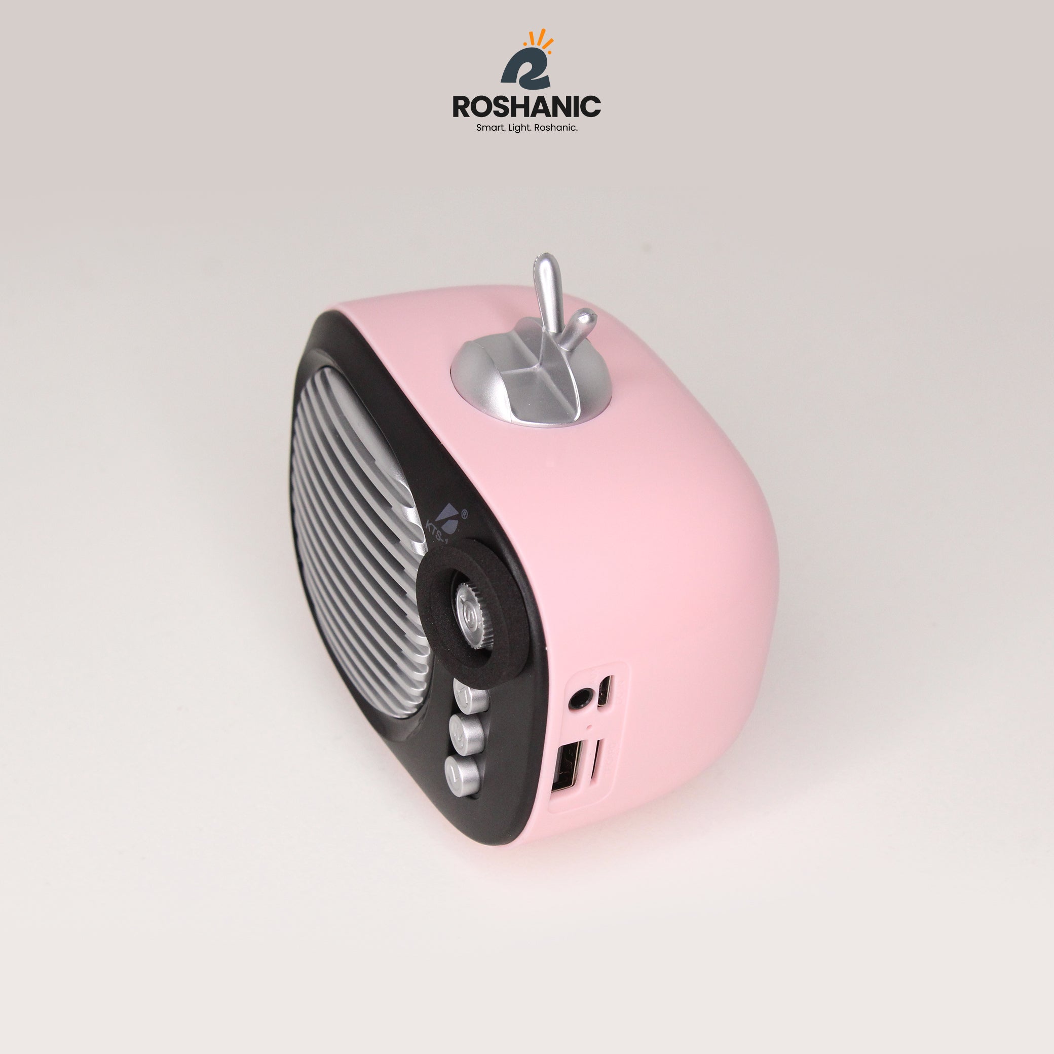Roshanic Retro Wireless Speaker KTS-1693 | Portable Bluetooth, FM, USB/SD
