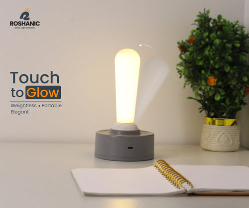 Roshanic Lever Light™ — Minimalist Night Lamp / Ambient Table Light